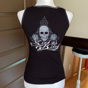 Sick boy Motorcycle tank top